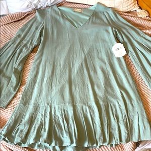 Sage green dress from Alter’d State